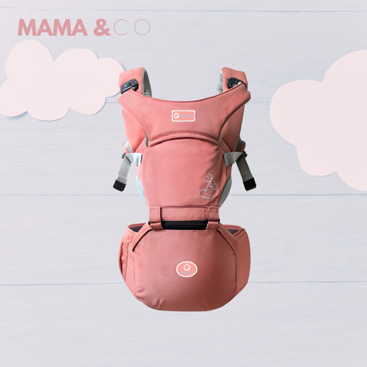 Mum & Me Comfort Carrier (Multifunction Hipseat) - Pink